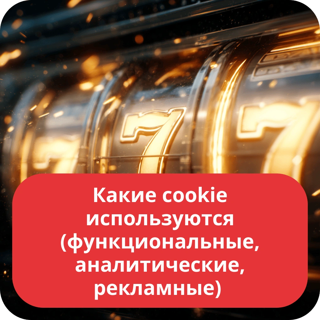 Какие cookie используются (функциональные, аналитические, рекламные)